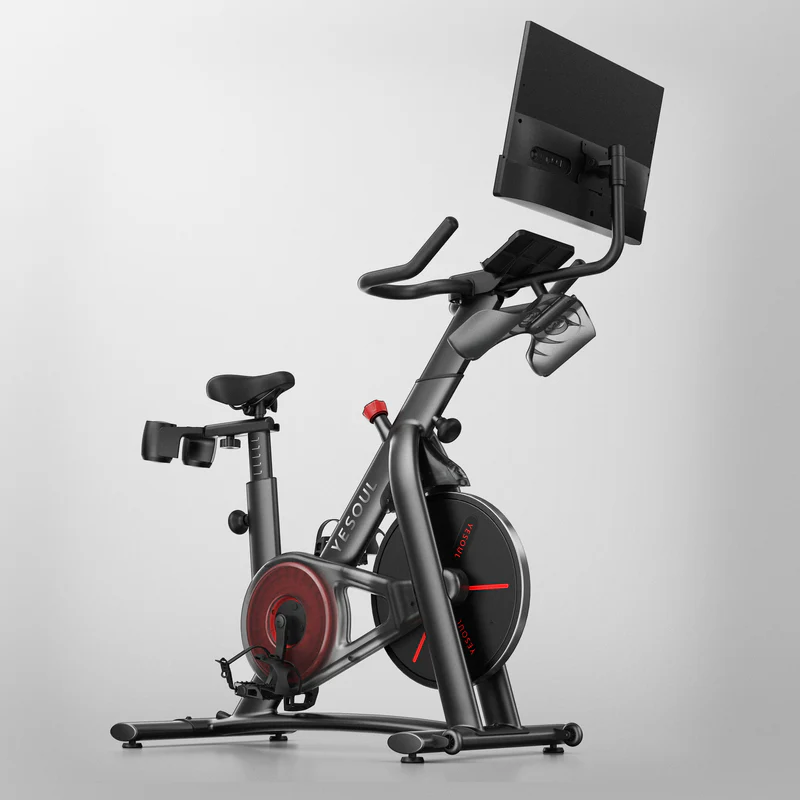 Yesoul Exercise Bike G1M Max (Bike with Screen) Smart Exercise Bike with 21.5" HD Screen,Low Noise Indoor Cycling Bike for Home Gym Fitness Equipment Trainer four-speaker surround sound - Image 5