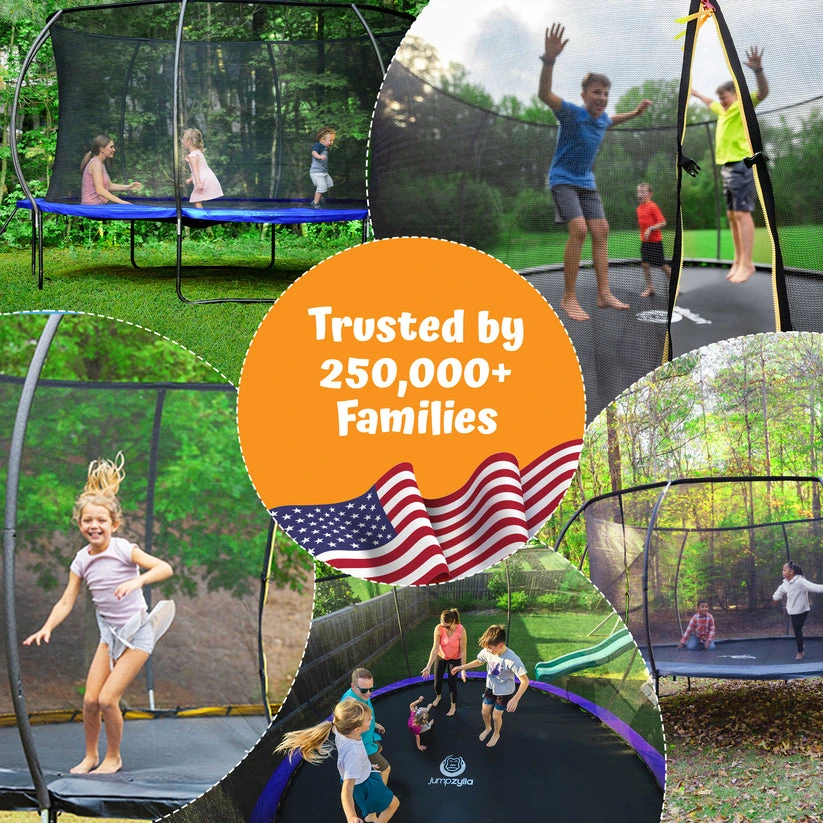 Jumpzylla Premium Trampoline with Extra Protection | ASTM Safety Certified - Image 11