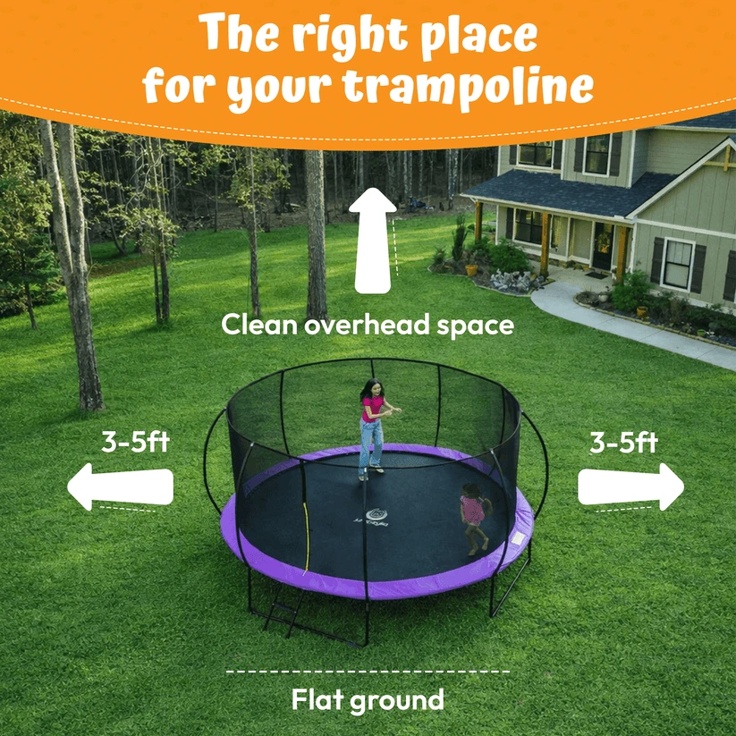 Jumpzylla Premium Trampoline with Extra Protection | ASTM Safety Certified - Image 14