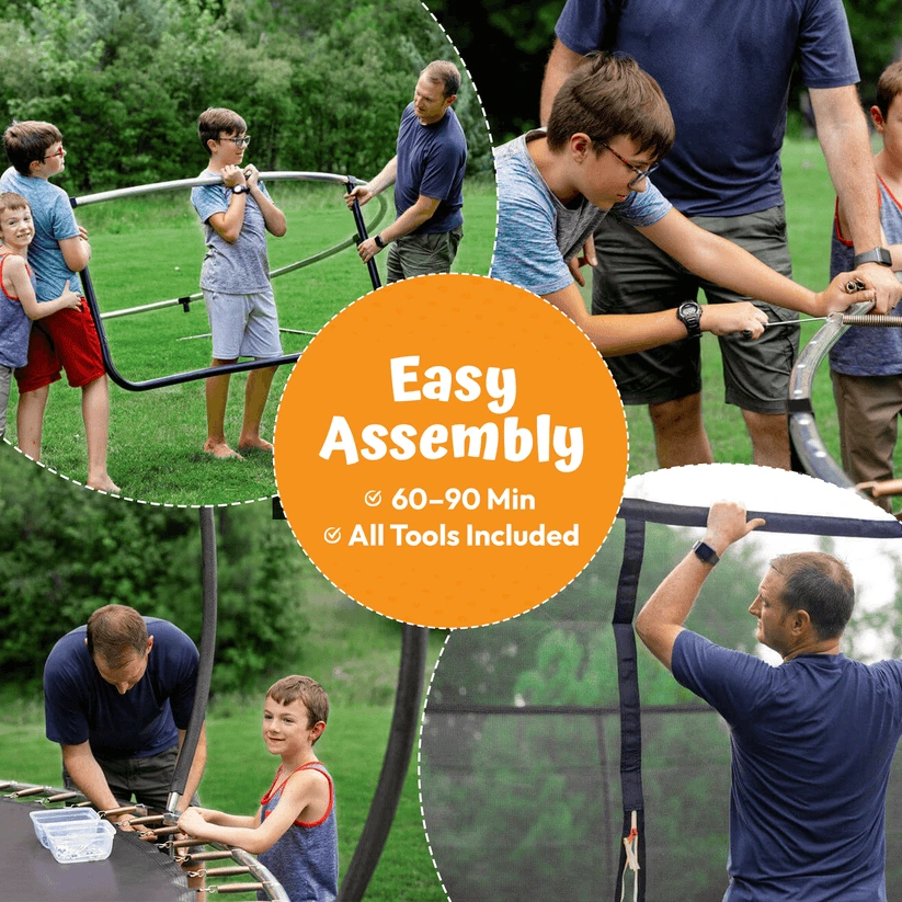 Jumpzylla Premium Trampoline with Extra Protection | ASTM Safety Certified - Image 8
