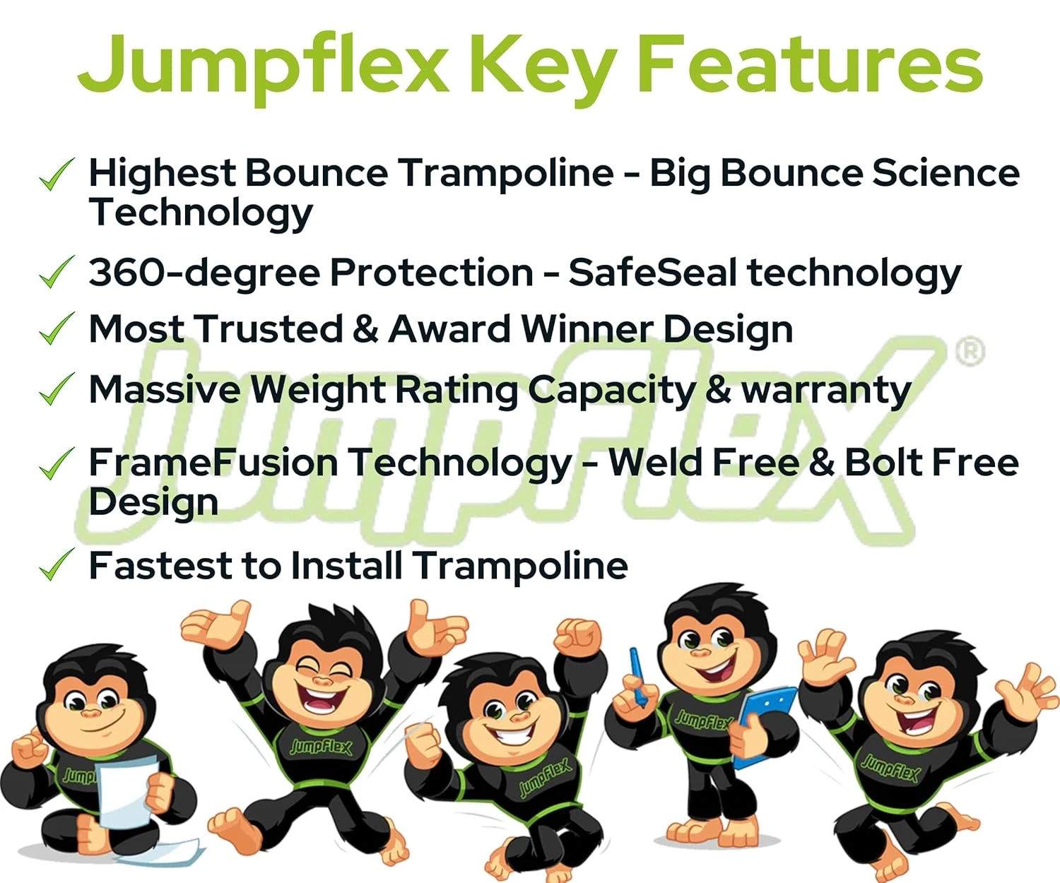 Jumblex HERO™ 14ft Trampoline - Image 3