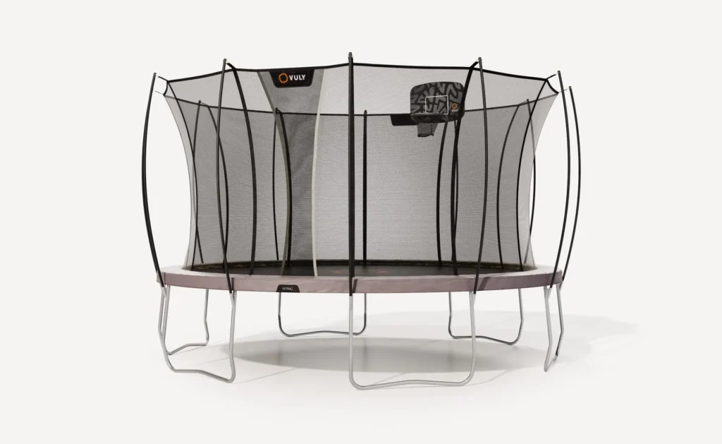 Vuly Trampoline Ultra 2 Round with Enclosure Large 13ft for Kids