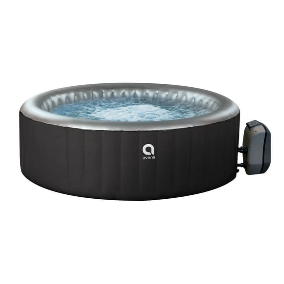 Avenli Oasis 2-3 Person Inflatable Hot Tub Spa + Cover, Rapid Heating up to 104°F, 105 Water Jets, 181 gal Capacity - Image 3
