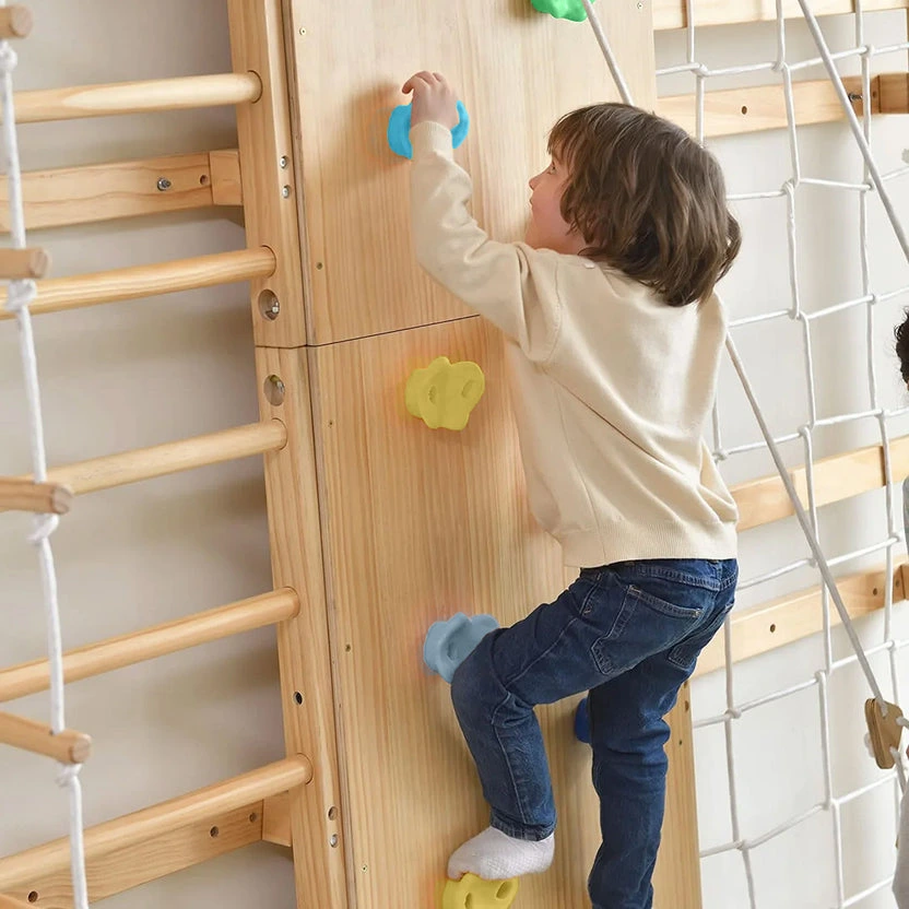 Avenlur Walnut | Swedish Ladder Jungle Gym Wall Mounted - Image 3