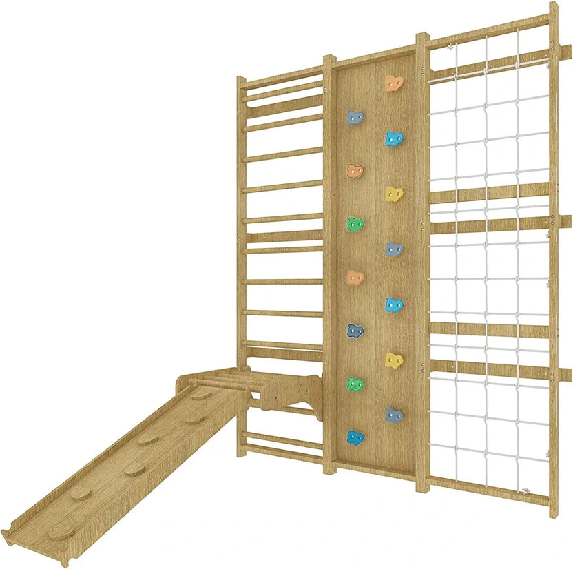 Avenlur Walnut | Swedish Ladder Jungle Gym Wall Mounted - Image 6