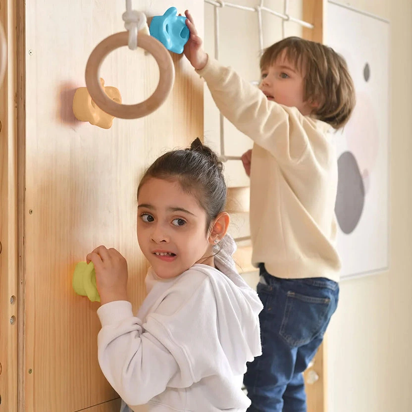 Avenlur Walnut | Swedish Ladder Jungle Gym Wall Mounted - Image 10