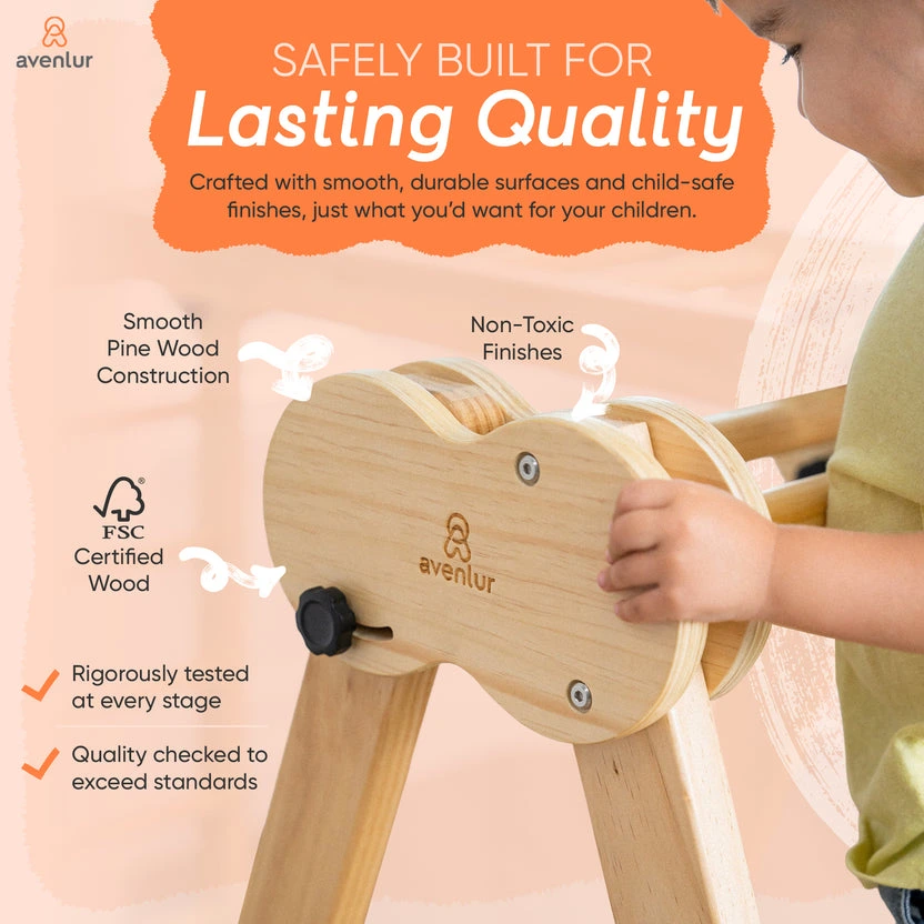 Avenlur 8 in 1 Chestnut | Foldable Jungle Gym - Image 6