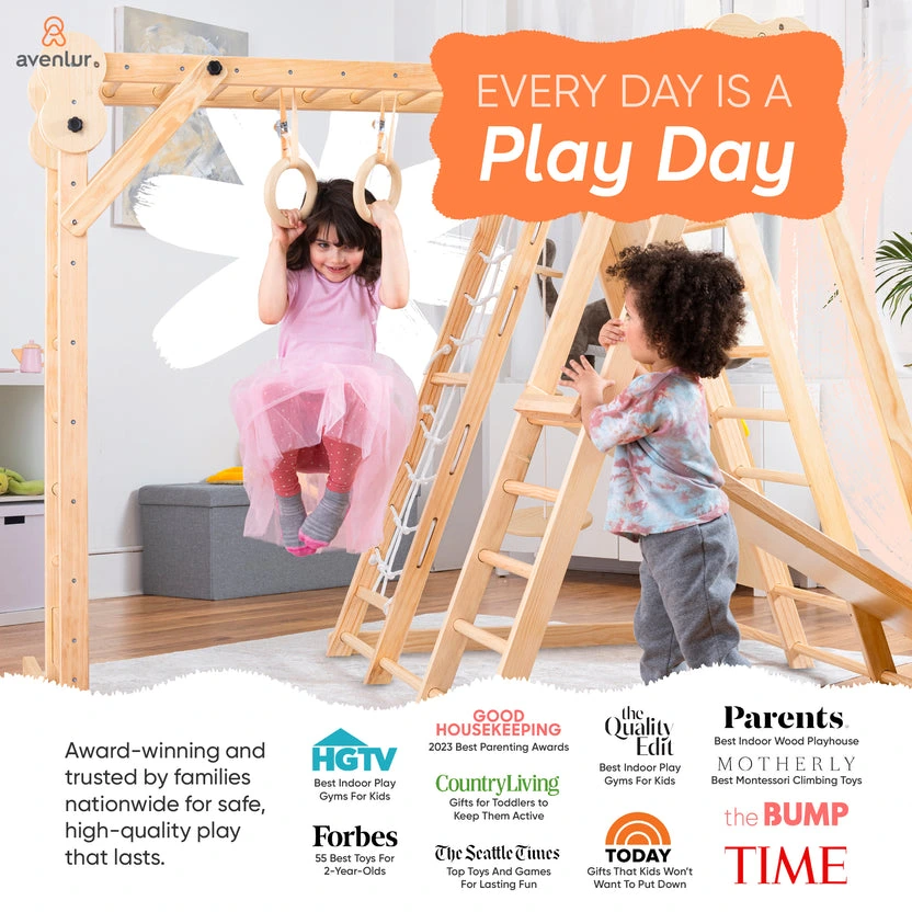 Avenlur 8 in 1 Chestnut | Foldable Jungle Gym - Image 3